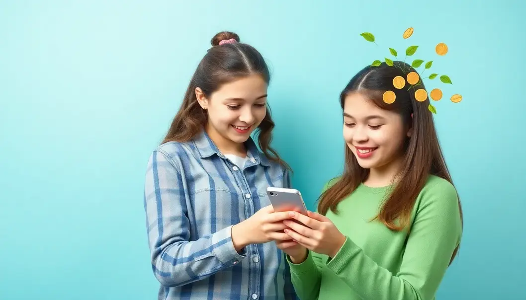 Teenagers discovering the basics of investing.